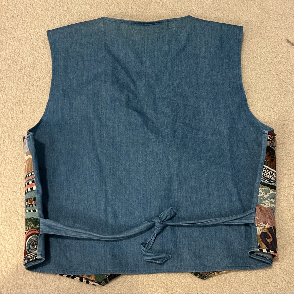 Vintage Multicolor Route 66 Vest - Picture 7 of 7